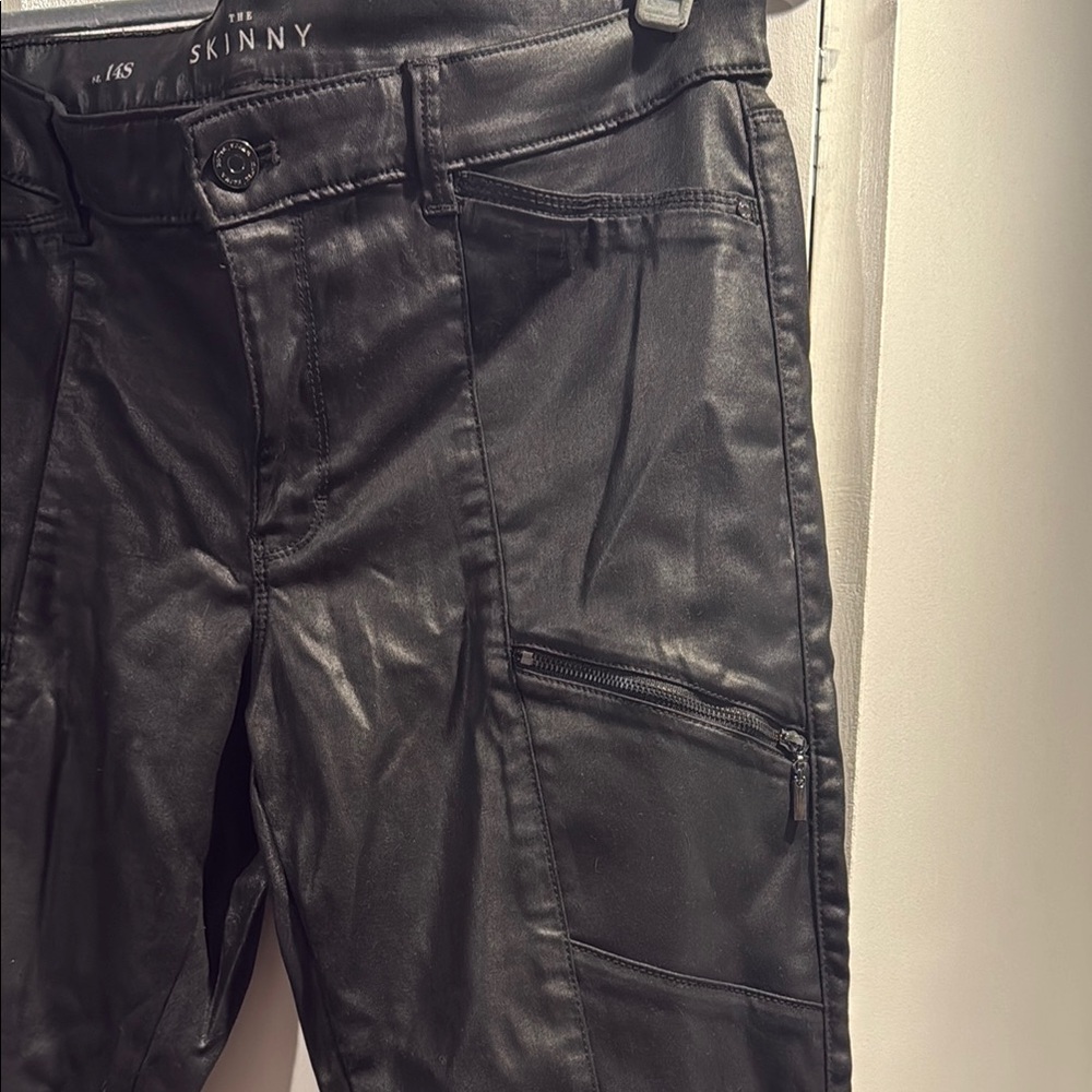 White House Black Market Black Skinny Pants - Picture 3 of 5